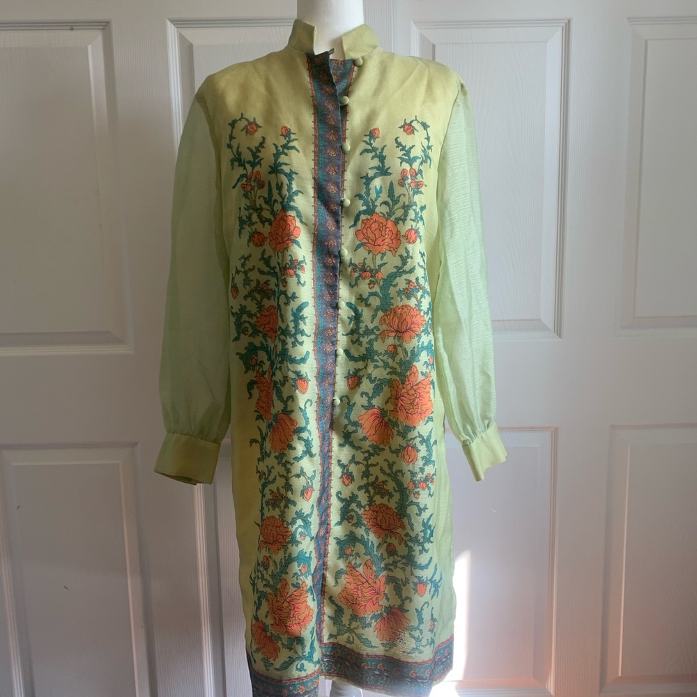 1970s Vintage Alfred Shaheen Tunic